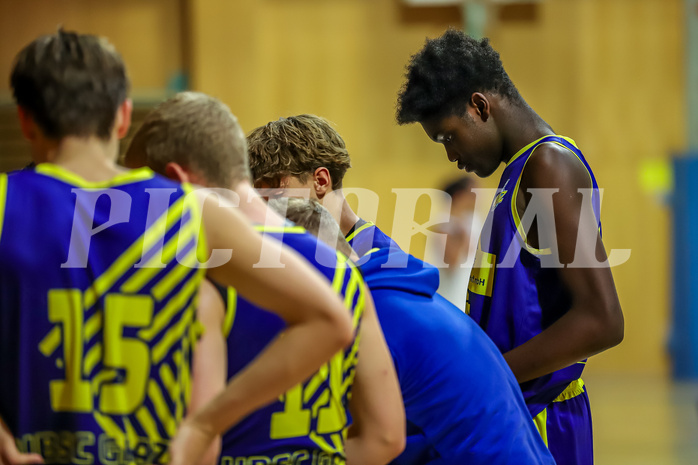 20.10.2024 Österreichischer Basketballverband 2024/25, SLMU16,Basket Flames vs. UBSC Graz

