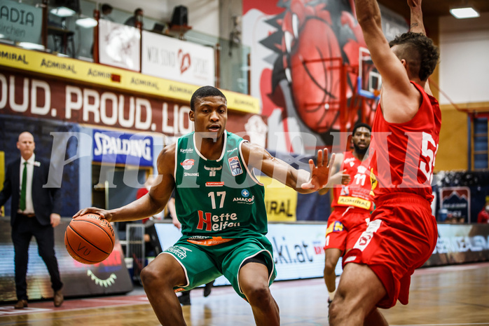 Basketball, bet-at-home Basketball Superliga 2021/22, Grunddurchgang 5.Runde, Traiskirchen Lions, Kapfenberg Bulls, Kareem Jamar (17) Basketball, bet-at-home Basketball Superliga 2021/22, Grunddurchgang 5.Runde, Traiskirchen Lions, Kapfenberg Bulls, Kareem Jamar (17)