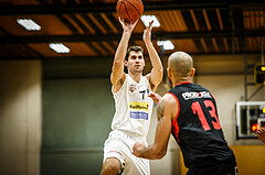 Basketball, Basketball Zweite Liga, Grunddurchgang 9.Runde, Mattersburg Rocks, Mistelbach Mustangs, Marko SOLDO (7)