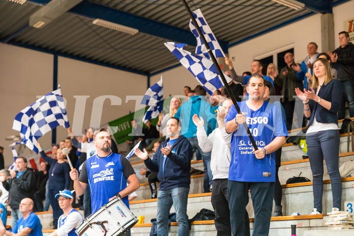 Basketball, ABL 2016/17, Grunddurchgang 21.Runde, Oberwart Gunners, WBC Wels, Gunners Fans