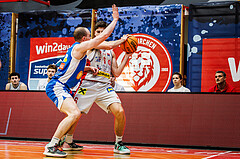 Basketball, win2day Basketball Superliga 2023/24, Halbfinale Spiel 1, Traiskirchen Lions, Oberwart Gunners, Aleksej Kostic (6)