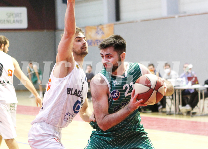 Basketball 2.Bundesliga 2020/21 Grunddurchgang 11.Runde  Jennersdorf Blackbirds vs KOS Celovec
