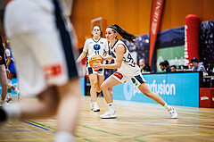 Basketball, Win2Day Basketball Damen Superliga 2023/24, Grunddurchgang 10.Runde, Vienna Timberwolves, DBB LZ OÖ, Magdalena Schmidt (4)