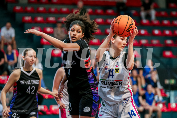 03.05.2025 Österreichischer Basketballverband 2024/25, SLWU19 UBSC-DBBC Graz vs. Vienna United 