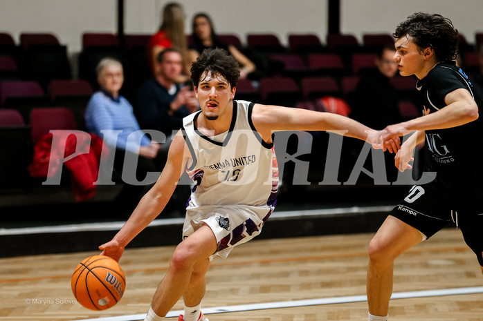01.03.2025 Österreichischer Basketballverband 2024/25, SLMU19 Vienna United vs. Basket Dukes