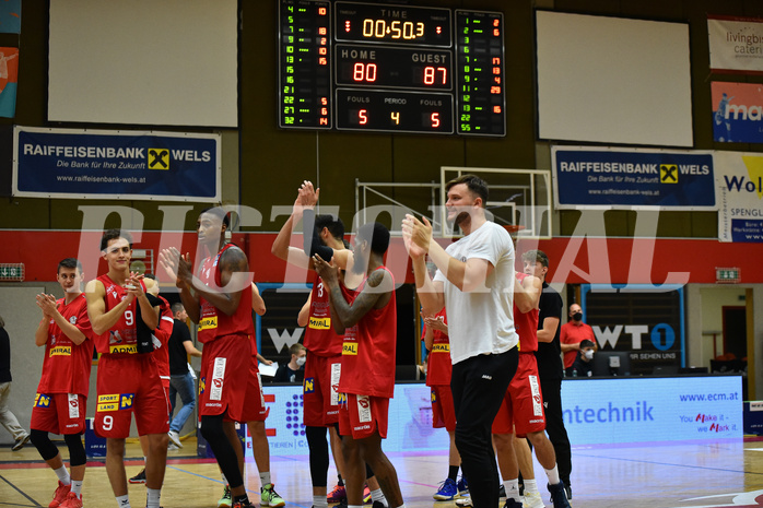 Basketball Superliga 2021/22, Grunddurchgang 2.Runde Flyers Wels vs. Traiskirchen Lions

