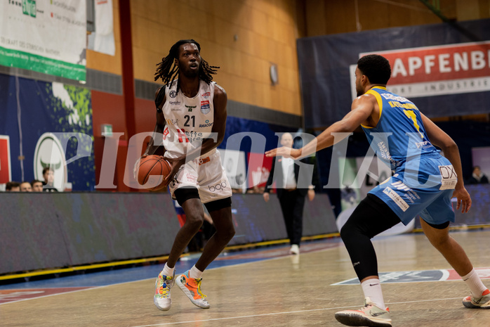 Basketball, Basketball Superliga 2022/23, Grunddurchgang Runde 18, Kapfenberg Bulls, SKN St. P