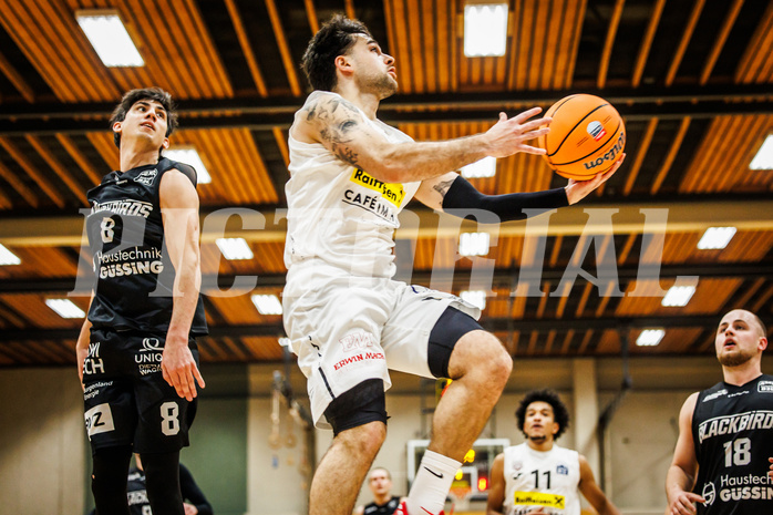 Basketball, Basketball Zweite Liga 2024/25, Grunddurchgang 13.Runde, Mattersburg Rocks, Güssing Blackbirds, Julian Alper (10)