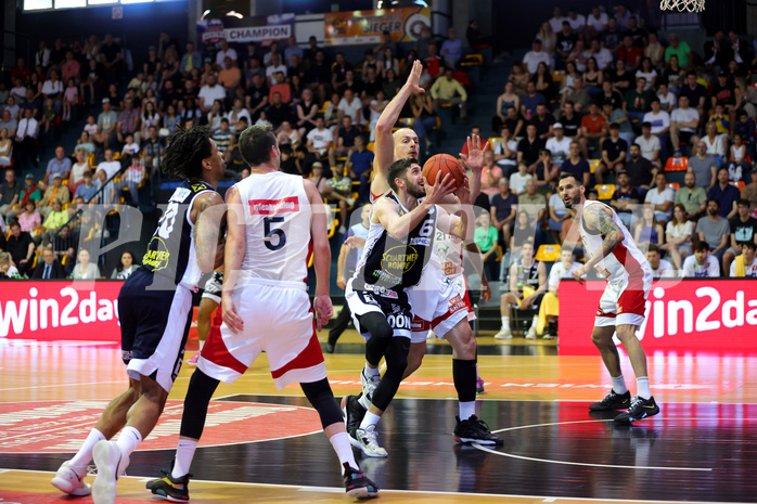 Basketball Superliga 2022/23, Playoff, Finale Spiel 4 BC Vienna vs. Gmunden Swans