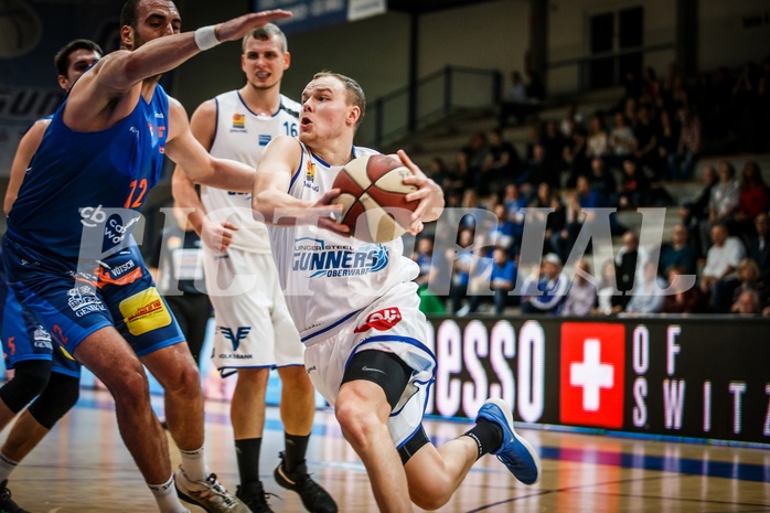 Basketball, ABL 2018/19, Grunddurchgang 25.Runde, Oberwart Gunners, Kapfenberg Bulls, Sebastian Käferle (7) Basketball, ABL 2018/19, Grunddurchgang 25.Runde, Oberwart Gunners, Kapfenberg Bulls, Sebastian Käferle (7)