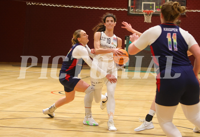 Basketball Damen Superliga 2023/24, Grunddurchgang 8.Runde Basket Flames vs. SKN St.Pölten