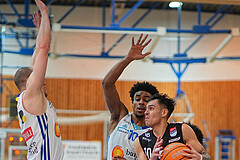 Basketball Superliga 2024/25, Playoffs, Viertelfinale Spiel 1 Oberwart Gunners vs. Kapfenberg Bulls


