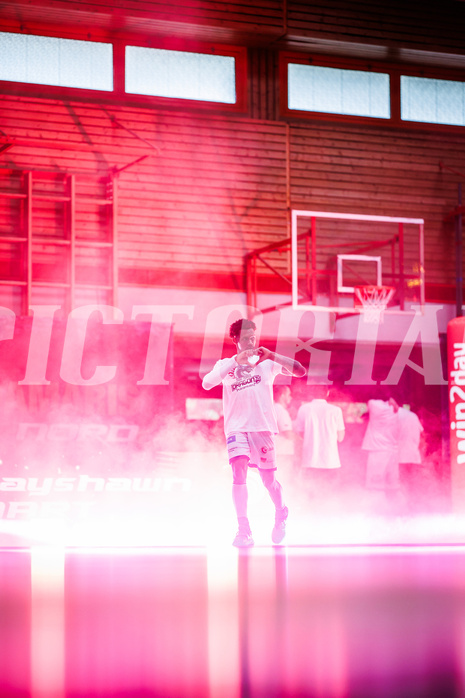 Basketball, Win2Day Superliga 2024/25, Playoffs Viertelfinale Spiel 4, BBC Nord Dragonz, Flyers Wels, Rayshawn Mart (3)