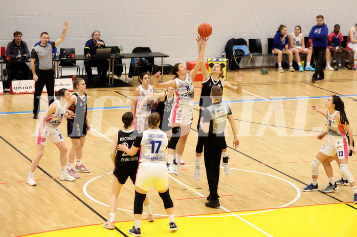 07.01.2023, Unionhalle A, Basketball Damen Superliga 2022/23, Grunddurchgang 10.Runde,  
UBSC-DBBC Graz vs. Vienna United,  