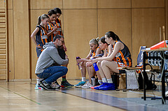 22.02.2025 Österreichischer Basketballverband 2024/25, SLWU14 Basket Flames UNION vs Basket Duchess