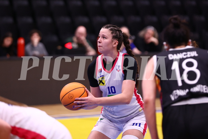 02.03.2025, Graz, Raiffeisen Sportpark, Basketball Damen Superliga 2024/25, Grunddurchgang, 14.Runde, UBSC-DBBC Graz - Vienna United,  