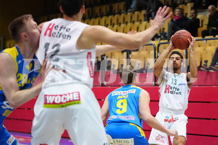 Basketball Superliga 2021/22, 3. Platzierungsrunde, Kapfenberg vs. St.Poelten


