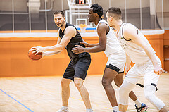 Basketball, Basketball Zweite Liga 2022/23, Grunddurchgang 16.Runde, Basket Flames, Wörthersee Piraten, Maximilian Kunovjanek (14)