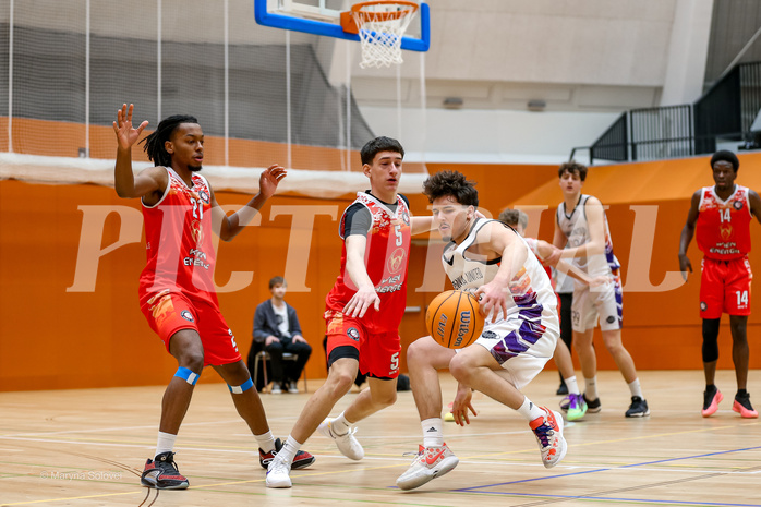 11.01.2025 Österreichischer Basketballverband 2024/25, SLMU19, Vienna United vs BC Vienna