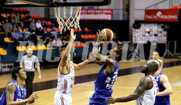 Basketball ABL 2015/16 Grunddurchgang 34.Runde BC Vienna vs. Oberwart Gunners


