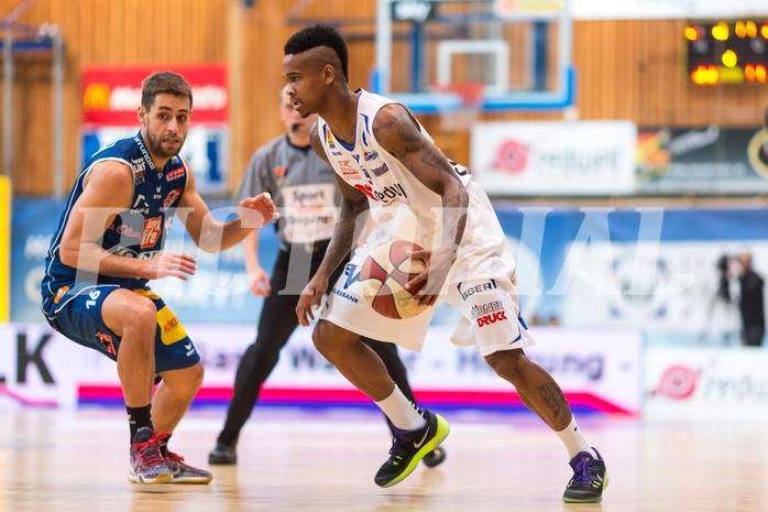 Basketball ABL 2015/16 Grunddurchgang 19.Runde Oberwart Gunners vs. Kapfenberg Bulls