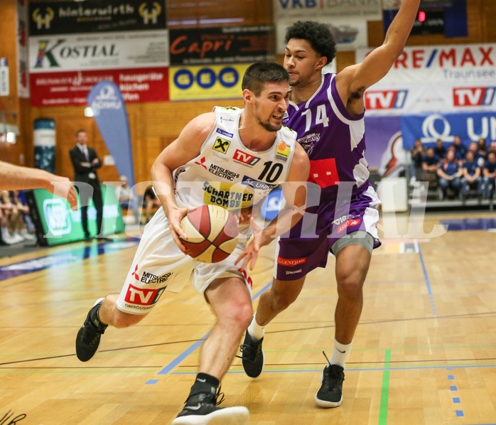 Basketball ABL 2018/19, Grunddurchgang 34.Runde Gmunden Swans vs. D.C. Timberwolves


