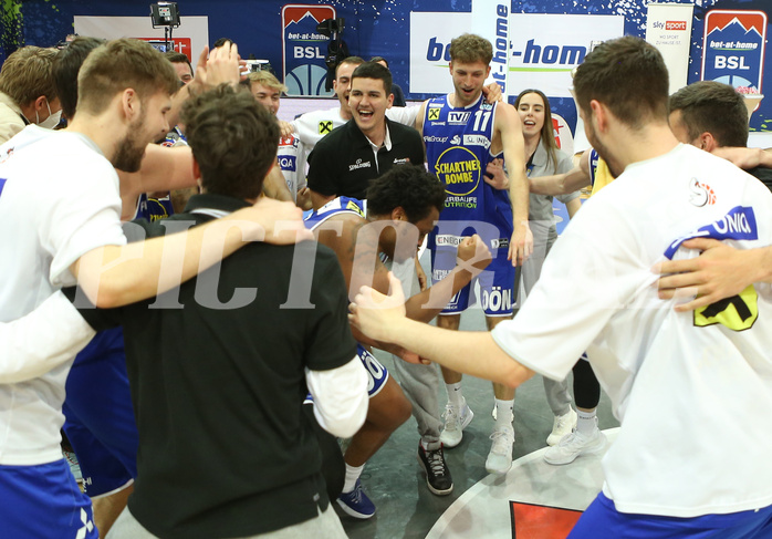 Basketball Superliga 2020/21, Finale Spiel 4 Kapfenberg Bulls vs. Gmunden Swans