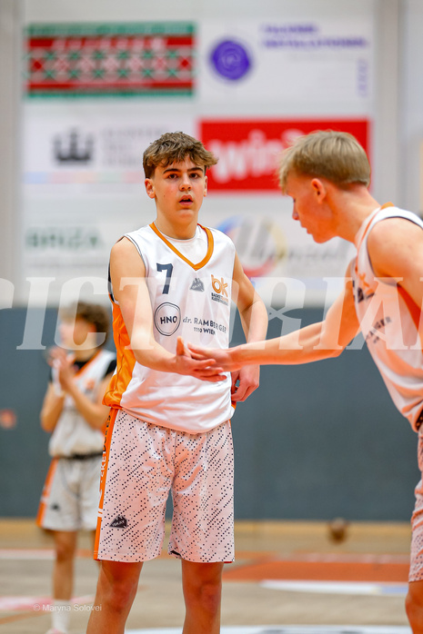 14.12.2024 Österreichischer Basketballverband 2024/25, SLMU16, Basket Dukes vs. Raiders Tirol BLACK
