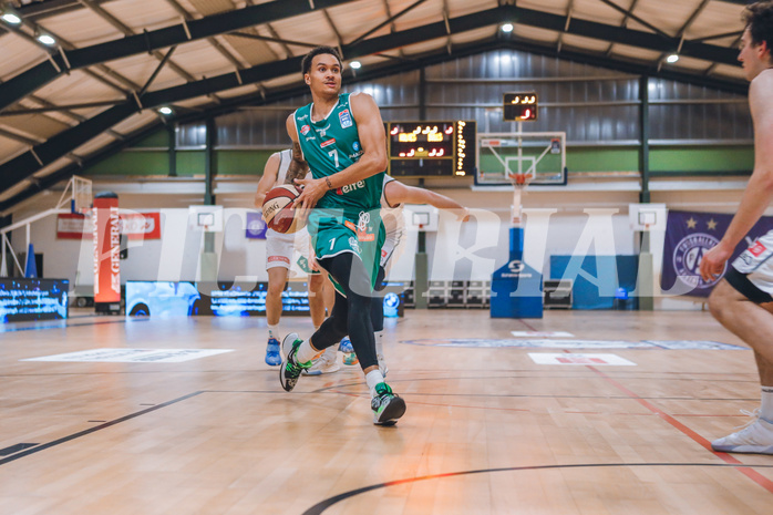 Basketball Basketball Superliga 2020/21, Grunddurchgang 18.Runde D.C. Timberwolves vs. Kapfenberg Bulls