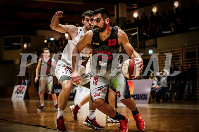 Basketball, 2.Bundesliga, Playoff VF Spiel 2, Mattersburg Rocks, Villach Raiders, Ales Primc (13)