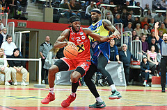 Basketball, Superliga 2024/25, Grunddurchgang 14.Runde, Flyers Wels vs. UBSC Graz,
