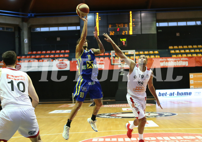 Basketball Superliga 20120/21, Grunddurchgang 2.Runde BC Vienna vs. UBSC Graz


