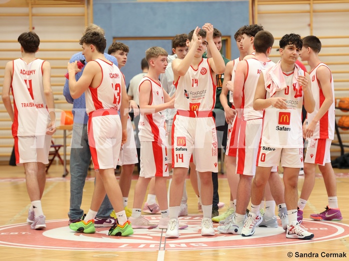Basketball Superliga 2024/25, SLMU16 Traiskirchen Lions Academy  vs. UBSC Graz 


