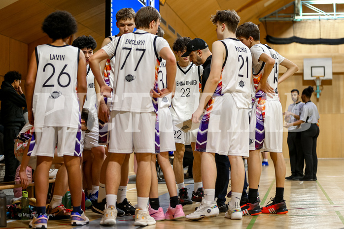 06.04.2025 Österreichischer Basketballverband 2024/25, SLMU16, Post SV Wien vs. BBU Salzburg