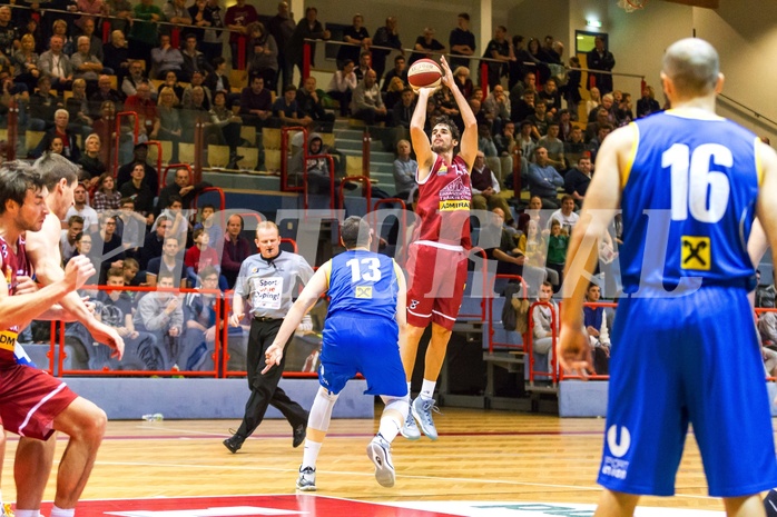 Basketball ABL 2015/16 Grunddurchgang 12.Runde Traiskirchen Lions vs. UBSC Graz