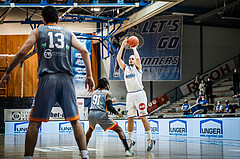 Basketball, bet-at-home Basketball Superliga 2021/22, Grunddurchgang Runde 16, Oberwart Gunners, Klosterneuburg Dukes, Renato Poljak (16)