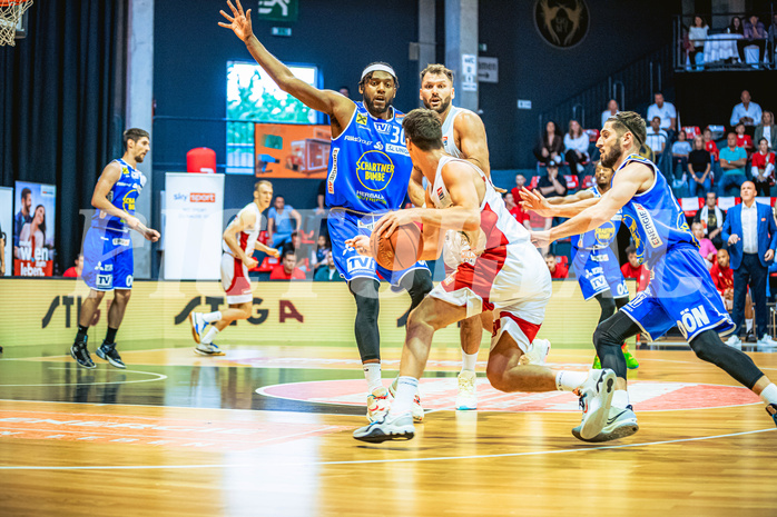 Basketball Basketball Superliga 2021/22, Finale Spiel 3 BC Vienna vs. Gmunden Swans