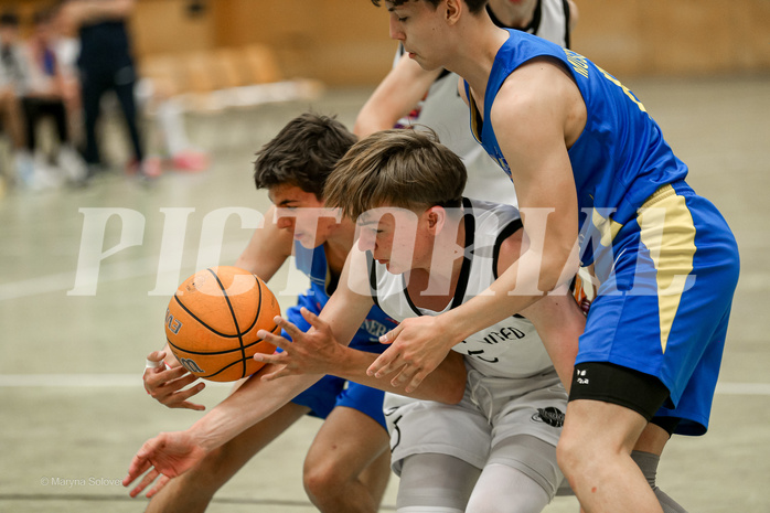27.04.2025 Österreichischer Basketballverband 2024/25, SLMU16, VF Vienna United vs. SKN St. Pölten