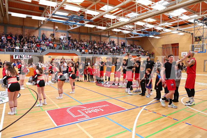 Basketball Zweite Liga 2022/23, Playoff, Finale Spiel 1 Mistelbach Mustangs vs. Güssing Blackbirds



