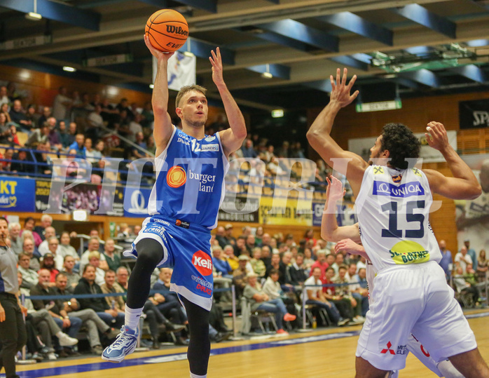 Basketball Superliga 2023/24, Grunddurchgang Runde 8 Gmunden Swans vs. Oberwart Gunners


