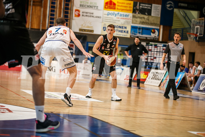Basketball, bet-at-home Basketball Superliga 2020/21, Platzierungsrunde, 5. Runde, Oberwart Gunners, Flyers Wels, Danilo Tepic (9)