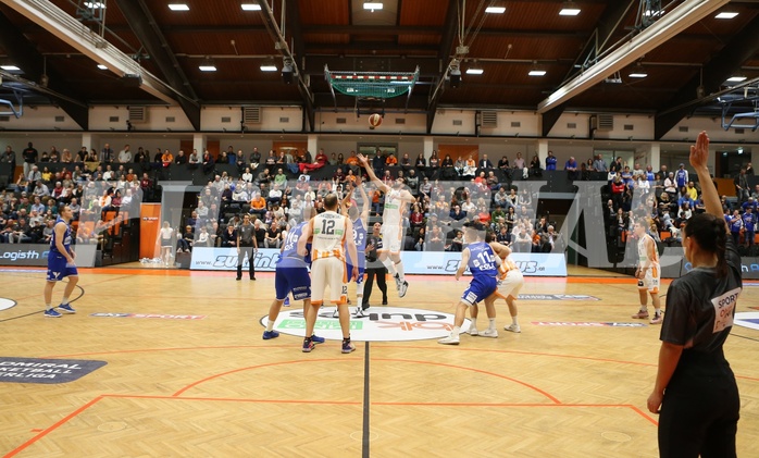 Basketball Basketball Superliga 2019/20, Grunddurchgang 7.Runde Kosterneuburg DUkes vs. Oberwart Gunners


