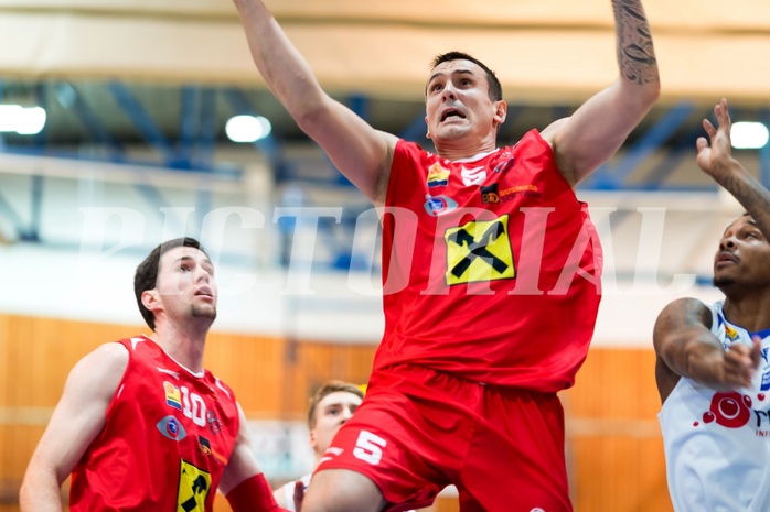 Basketball ABL 2015/16 Grunddurchgang 33.Runde Oberwart Gunners vs. WBC Wels
