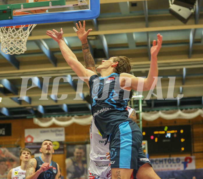 Basketball Superliga 2023/24, Grunddurchgang 16.Runde Gmunden Swans vs. Vienna Timberwolves


