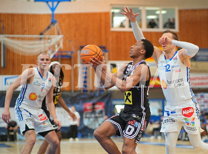 Basketball Superliga 2024/25, 10.Plazierungsrunde Oberwart Gunners vs. Flyers Wels


