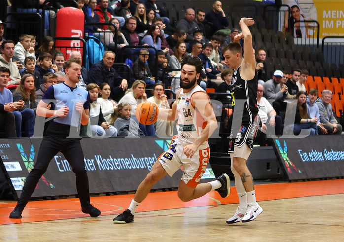 Basketball Superliga 2024/25, Grunddurchgang 11.Runde Klosterneuburg Dukes vs. Flyers Wels