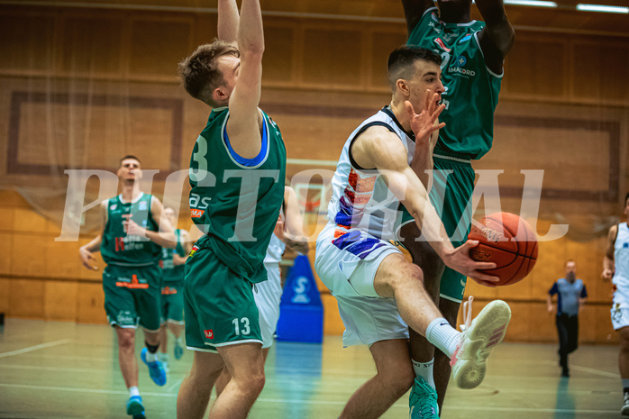 Basketball, Basketball Zweite Liga 2022/23, Playdown Spiel 5, Vienna United, Future Team Steiermark, Oleksandr Ponosov (7)