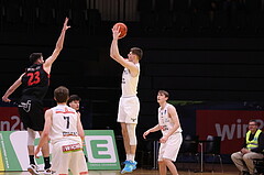 05.02.2023, Graz, Raiffeisen Sportpark Graz, Basketball Zweite Liga 2022/23, Grunddurchgang, Runde 15, Future Team Steiermark vs Mistelbach Mustangs 