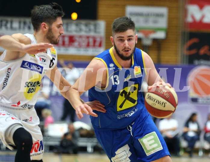 Basketball ABL 2017/18, Grunddurchgang 6.Runde Gmunden Swans vs. UBSC Graz


