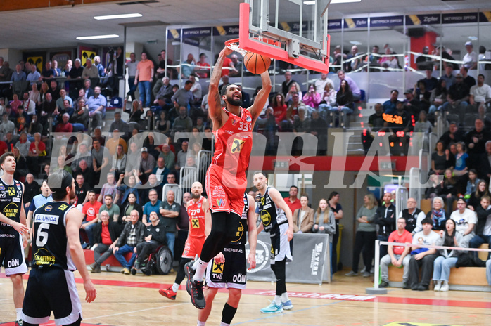 Basketball, Superliga 2024/25, Plazierungsrunde 5.Runde, Flyers Wels vs. Gmunden Swans,
